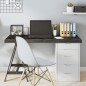 vidaXL Tischplatte Dunkelbraun 120x50x(2-6)cm Massivholz Eiche vidaXL Tischplatte Dunkelbraun 120x50x(2-6)cm Massivholz Eiche