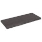 vidaXL Tischplatte Dunkelbraun 120x50x(2-6)cm Massivholz Eiche vidaXL Tischplatte Dunkelbraun 120x50x(2-6)cm Massivholz Eiche