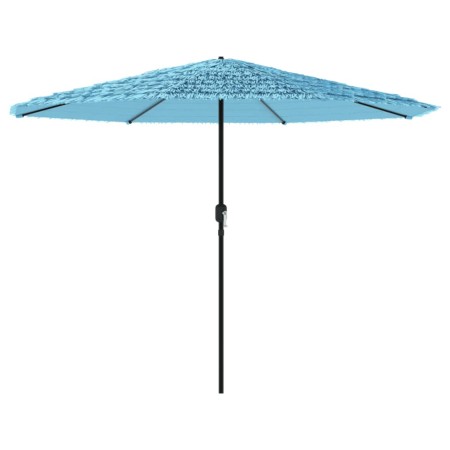 vidaXL Sonnenschirm mit Stahlmast Blau 324x324x247 cm