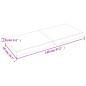 vidaXL Tischplatte Dunkelbraun 120x50x(2-6)cm Massivholz Eiche vidaXL Tischplatte Dunkelbraun 120x50x(2-6)cm Massivholz Eiche