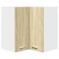 vidaXL Eckhängeschrank Sonoma-Eiche 57x57x60 cm Holzwerkstoff vidaXL Eckhängeschrank Sonoma-Eiche 57x57x60 cm Holzwerkstoff