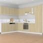 vidaXL Eckhängeschrank Sonoma-Eiche 57x57x60 cm Holzwerkstoff vidaXL Eckhängeschrank Sonoma-Eiche 57x57x60 cm Holzwerkstoff