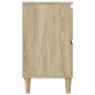 vidaXL Waschbeckenunterschrank Sonoma-Eiche 80x33x60 cm Holzwerkstoff vidaXL Waschbeckenunterschrank Sonoma-Eiche 80x33x60 cm Holzwerkstoff