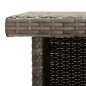 vidaXL 5-tlg. Gartenbar-Set mit Kissen Grau Poly Rattan vidaXL 5-tlg. Gartenbar-Set mit Kissen Grau Poly Rattan