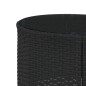 vidaXL 3-tlg. Garten-Sofagarnitur Halbrund Schwarz Poly-Rattan vidaXL 3-tlg. Garten-Sofagarnitur Halbrund Schwarz Poly-Rattan