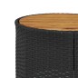 vidaXL 3-tlg. Garten-Sofagarnitur Halbrund Schwarz Poly-Rattan vidaXL 3-tlg. Garten-Sofagarnitur Halbrund Schwarz Poly-Rattan