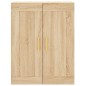 Highboard Sonoma-Eiche 69,5x34x180 cm Holzwerkstoff Highboard Sonoma-Eiche 69,5x34x180 cm Holzwerkstoff