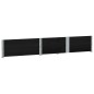 vidaXL Paletten-Aufsatzrahmen 2 Stk. Schwarz 150x100 Massivholz Kiefer vidaXL Paletten-Aufsatzrahmen 2 Stk. Schwarz 150x100 Massivholz Kiefer
