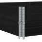 vidaXL Paletten-Aufsatzrahmen 2 Stk. Schwarz 150x100 Massivholz Kiefer vidaXL Paletten-Aufsatzrahmen 2 Stk. Schwarz 150x100 Massivholz Kiefer