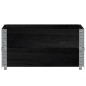 vidaXL Paletten-Aufsatzrahmen 2 Stk. Schwarz 80x60cm Massivholz Kiefer vidaXL Paletten-Aufsatzrahmen 2 Stk. Schwarz 80x60cm Massivholz Kiefer