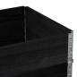 vidaXL Paletten-Aufsatzrahmen 2 Stk. Schwarz 80x60cm Massivholz Kiefer vidaXL Paletten-Aufsatzrahmen 2 Stk. Schwarz 80x60cm Massivholz Kiefer