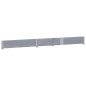 vidaXL Paletten-Aufsatzrahmen Grau 150x50 cm Massivholz Kiefer vidaXL Paletten-Aufsatzrahmen Grau 150x50 cm Massivholz Kiefer