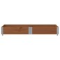 vidaXL Paletten-Aufsatzrahmen Braun 150x100 cm Massivholz Kiefer vidaXL Paletten-Aufsatzrahmen Braun 150x100 cm Massivholz Kiefer