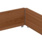 vidaXL Paletten-Aufsatzrahmen Braun 150x100 cm Massivholz Kiefer vidaXL Paletten-Aufsatzrahmen Braun 150x100 cm Massivholz Kiefer