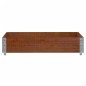 vidaXL Paletten-Aufsatzrahmen Braun 100x100 cm Massivholz Kiefer vidaXL Paletten-Aufsatzrahmen Braun 100x100 cm Massivholz Kiefer