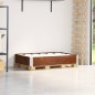 vidaXL Paletten-Aufsatzrahmen Braun 120x80 cm Massivholz Kiefer vidaXL Paletten-Aufsatzrahmen Braun 120x80 cm Massivholz Kiefer