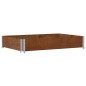 vidaXL Paletten-Aufsatzrahmen Braun 120x80 cm Massivholz Kiefer vidaXL Paletten-Aufsatzrahmen Braun 120x80 cm Massivholz Kiefer