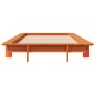 vidaXL Massivholzbett ohne Matratze Wachsbraun 75x190 cm Kiefernholz vidaXL Massivholzbett ohne Matratze Wachsbraun 75x190 cm Kiefernholz