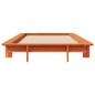 vidaXL Massivholzbett ohne Matratze Wachsbraun 90x200 Kiefernholz vidaXL Massivholzbett ohne Matratze Wachsbraun 90x200 Kiefernholz