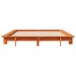 vidaXL Massivholzbett ohne Matratze Wachsbraun 120x190 cm Kiefernholz vidaXL Massivholzbett ohne Matratze Wachsbraun 120x190 cm Kiefernholz