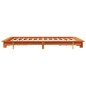 vidaXL Massivholzbett ohne Matratze Wachsbraun 120x190 cm Kiefernholz vidaXL Massivholzbett ohne Matratze Wachsbraun 120x190 cm Kiefernholz