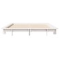 vidaXL Massivholzbett ohne Matratze Weiß 140x190 cm Kiefernholz vidaXL Massivholzbett ohne Matratze Weiß 140x190 cm Kiefernholz