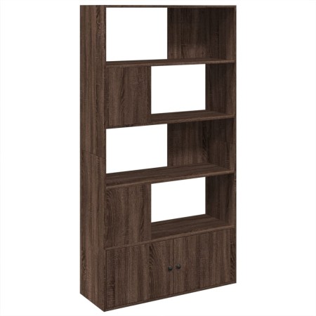 vidaXL Bücherregal Braun Eichen-Optik 100x36x189 cm Holzwerkstoff