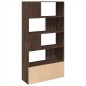 vidaXL Bücherregal Braun Eichen-Optik 100x36x189 cm Holzwerkstoff vidaXL Bücherregal Braun Eichen-Optik 100x36x189 cm Holzwerkstoff