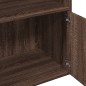 vidaXL Bücherregal Braun Eichen-Optik 100x36x189 cm Holzwerkstoff vidaXL Bücherregal Braun Eichen-Optik 100x36x189 cm Holzwerkstoff