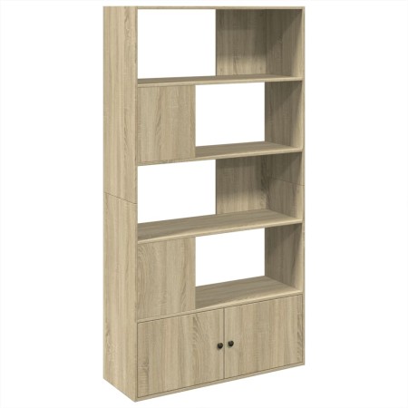 vidaXL Bücherregal Sonoma-Eiche 100x36x189 cm Holzwerkstoff