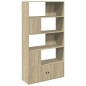 vidaXL Bücherregal Sonoma-Eiche 100x36x189 cm Holzwerkstoff vidaXL Bücherregal Sonoma-Eiche 100x36x189 cm Holzwerkstoff