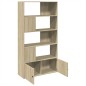vidaXL Bücherregal Sonoma-Eiche 100x36x189 cm Holzwerkstoff vidaXL Bücherregal Sonoma-Eiche 100x36x189 cm Holzwerkstoff