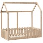 vidaXL Kinderbett Hausbett 70x140 cm Massivholz Kiefer vidaXL Kinderbett Hausbett 70x140 cm Massivholz Kiefer