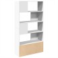 vidaXL Bücherregal Weiß 100x36x189 cm Holzwerkstoff vidaXL Bücherregal Weiß 100x36x189 cm Holzwerkstoff