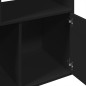 vidaXL Bücherregal Schwarz 70x36x189 cm Holzwerkstoff vidaXL Bücherregal Schwarz 70x36x189 cm Holzwerkstoff