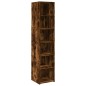 vidaXL Highboard Räuchereiche 40x41x185 cm Holzwerkstoff vidaXL Highboard Räuchereiche 40x41x185 cm Holzwerkstoff