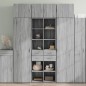 vidaXL Highboard Grau Sonoma 70x42,5x185 cm Holzwerkstoff vidaXL Highboard Grau Sonoma 70x42,5x185 cm Holzwerkstoff