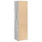 vidaXL Highboard Grau Sonoma-Eiche 50x41x185 cm Holzwerkstoff vidaXL Highboard Grau Sonoma-Eiche 50x41x185 cm Holzwerkstoff