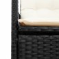vidaXL 9-tlg. Garten-Essgruppe mit Kissen Schwarz Poly Rattan vidaXL 9-tlg. Garten-Essgruppe mit Kissen Schwarz Poly Rattan