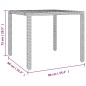 vidaXL 5-tlg. Garten-Essgruppe mit Kissen Schwarz Poly Rattan vidaXL 5-tlg. Garten-Essgruppe mit Kissen Schwarz Poly Rattan