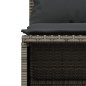 vidaXL 5-tlg. Garten-Sofagarnitur mit Kissen Grau Poly Rattan vidaXL 5-tlg. Garten-Sofagarnitur mit Kissen Grau Poly Rattan