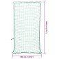 vidaXL Anhängernetz mit Gummiseil Grün 8x3,5 m PP vidaXL Anhängernetz mit Gummiseil Grün 8x3,5 m PP
