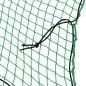 vidaXL Anhängernetz mit Gummiseil Grün 6x3 m PP vidaXL Anhängernetz mit Gummiseil Grün 6x3 m PP