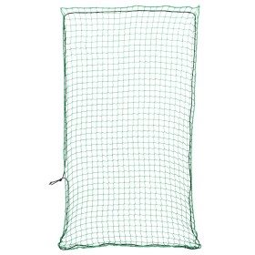 vidaXL Anhängernetz mit Gummiseil Grün 2,7x1,5 m PP
