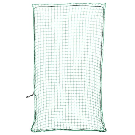 vidaXL Anhängernetz mit Gummiseil Grün 2,7x1,5 m PP