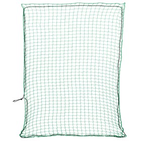 vidaXL Anhängernetz mit Gummiseil Grün 3x2,5 m PP