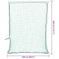 vidaXL Anhängernetz mit Gummiseil Grün 3x2,5 m PP vidaXL Anhängernetz mit Gummiseil Grün 3x2,5 m PP