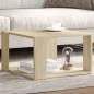 vidaXL Couchtisch Sonoma-Eiche 51,5x51,5x30 cm Holzwerkstoff vidaXL Couchtisch Sonoma-Eiche 51,5x51,5x30 cm Holzwerkstoff