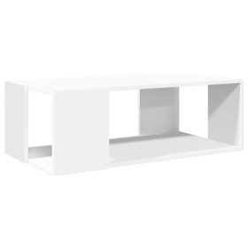 vidaXL Couchtisch Weiß 89,5x48x30 cm Holzwerkstoff