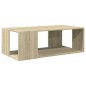 vidaXL Couchtisch Sonoma-Eiche 89,5x48x30 cm Holzwerkstoff vidaXL Couchtisch Sonoma-Eiche 89,5x48x30 cm Holzwerkstoff